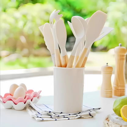 Kookgerei - HeatGuard - Duurzaam Siliconen - Anti-aanbak Set