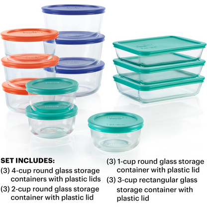 Opbergpotten - Storix - Glazen Potten - Keuken Organisatie