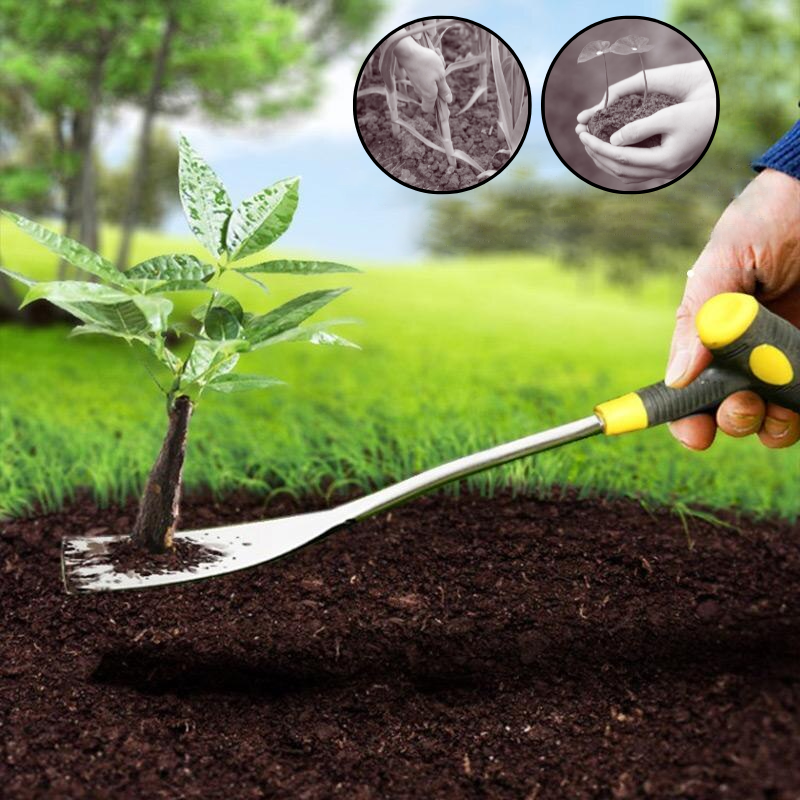 Tuinschep - EasyGrip - Hoog Koolstofstaal - Ergonomisch T-Handvat