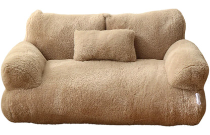 Dieren Sofa - CozyMax - Zachte Pluche - Winter Warme Bed
