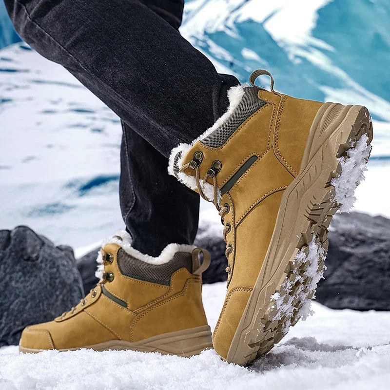 Winter Wandelschoenen - AlpineGuard - Pluche Voering - Waterdichte Bescherming