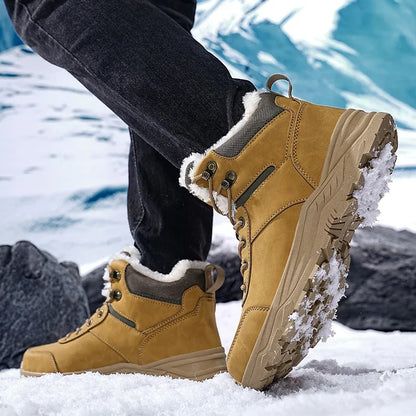 Winter Wandelschoenen - AlpineGuard - Pluche Voering - Waterdichte Bescherming