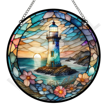 Zonnevanger - RetroGlow - Acryl Design - Raamdecoratie