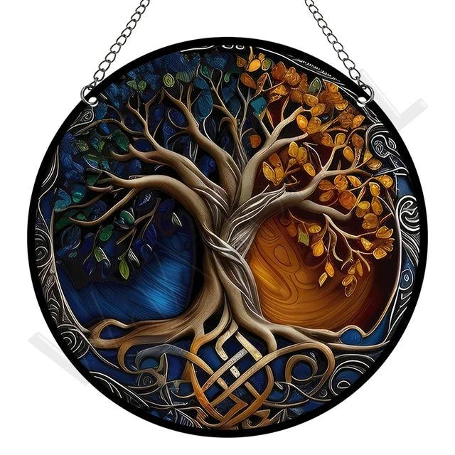 Zonnevanger - RetroGlow - Acryl Design - Raamdecoratie