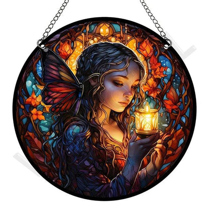 Zonnevanger - RetroGlow - Acryl Design - Raamdecoratie