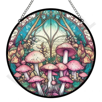 Zonnevanger - RetroGlow - Acryl Design - Raamdecoratie