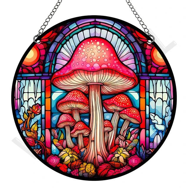 Zonnevanger - RetroGlow - Acryl Design - Raamdecoratie