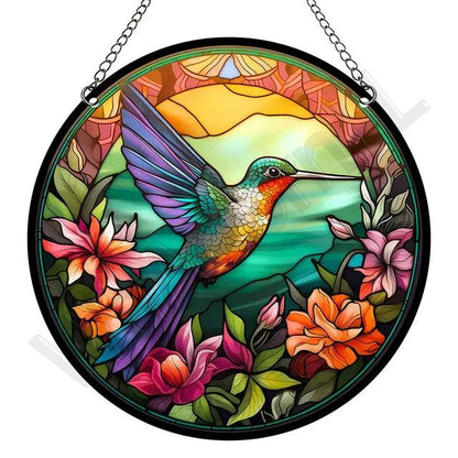 Zonnevanger - RetroGlow - Acryl Design - Raamdecoratie