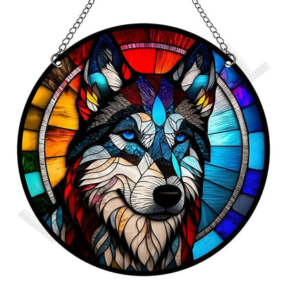 Zonnevanger - RetroGlow - Acryl Design - Raamdecoratie