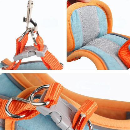 Bunny Harnas - PetTrek - Verstelbare Pasvorm - Reflecterende Leash