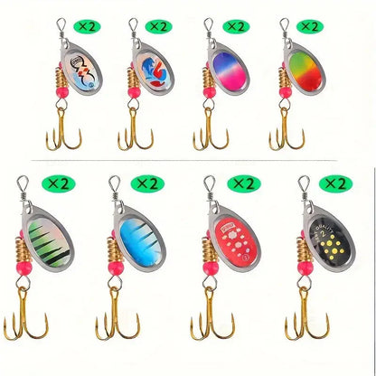 Vissersaas Set - AquaMaster - Premium Kwaliteit - 16 Stuks