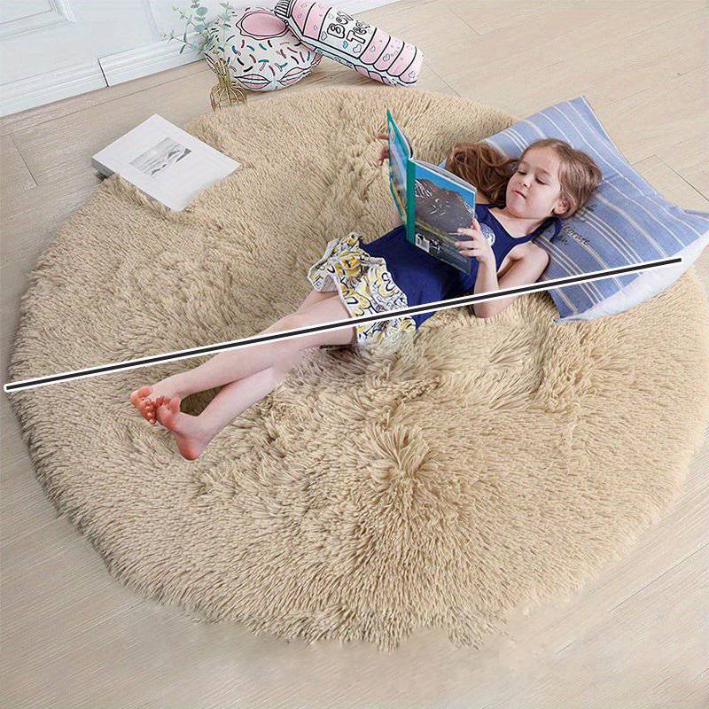 Ronde Pluche Vloerkleed - FluffiLux - Ultrafijn Zacht - Vervaagbestendig