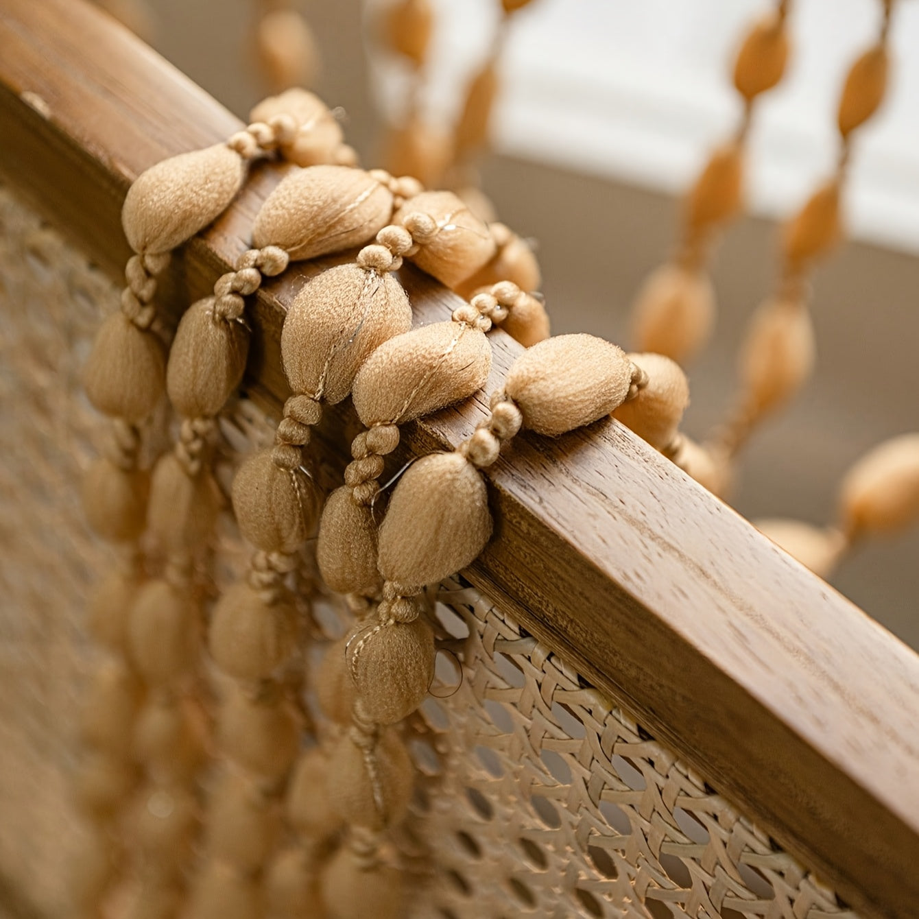 Deurgordijn - BohoCharm - Parels Design - Lantaarn Stijl