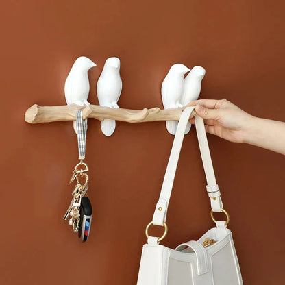 Kapstok - FeatherWood - Vogelontwerp - Natuurlijke Charme