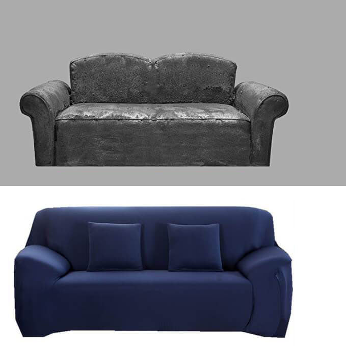 Bankhoes - SoftFit - Waterafstotend - Rekbare Stof