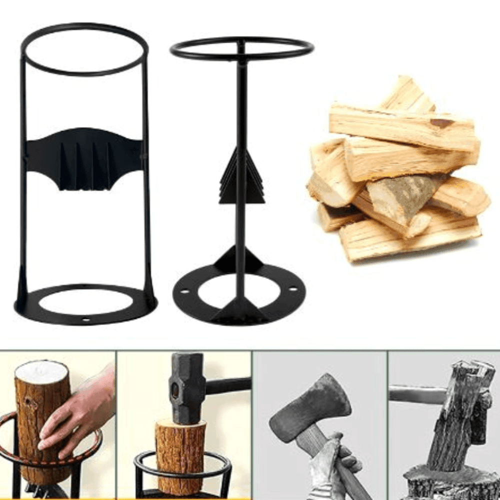 Houtsplijter - LogXpert - Koolstofstaal - Handmatige Wedge Cutter