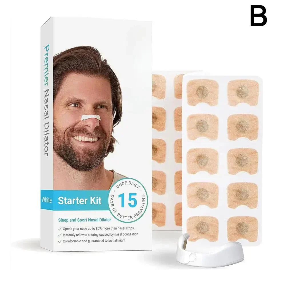 Neusstrips - BreathEase - Magnetisch Ontwerp - Snurken Verlichting