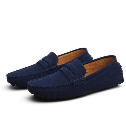 Casual Schoenen - ModeFlex - Handgemaakte Suède - Comfortabele Loafers