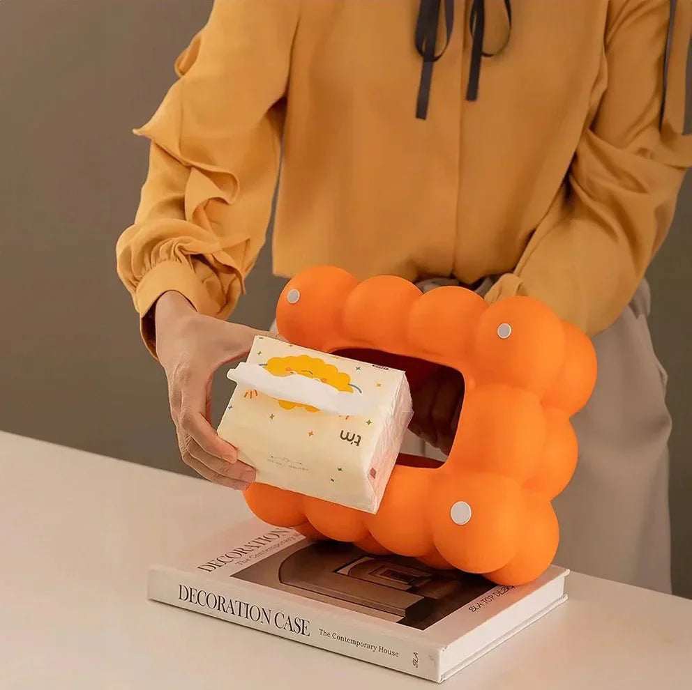 Tissue Box - LuxeBubble - Keramisch Design - Elegante Opslag