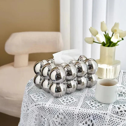 Tissue Box - LuxeBubble - Keramisch Design - Elegante Opslag