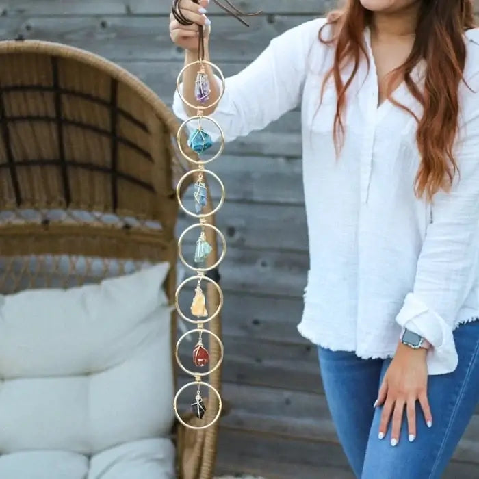 Chakra Wanddecoratie - Enervara - Spirituele Kamerdecoratie - Positief Energie Geschenk