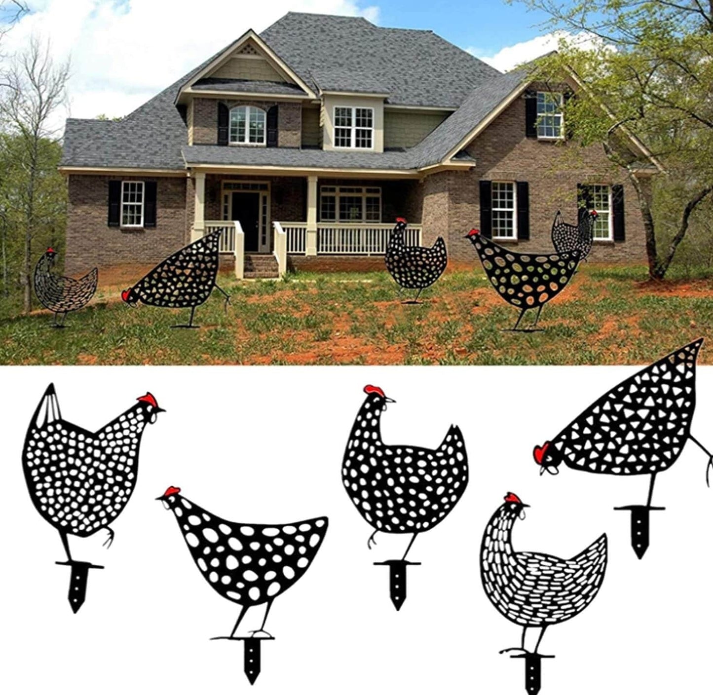 Tuinbeeld - RoosterMax - Nepkip - Tuindecoratie