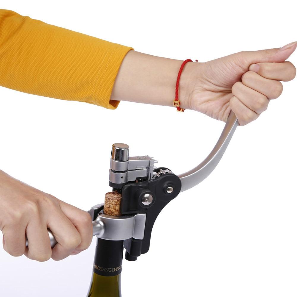 Wijnflesopener Set - CorkMaster - Druppelring - Ober Kurkentrekker