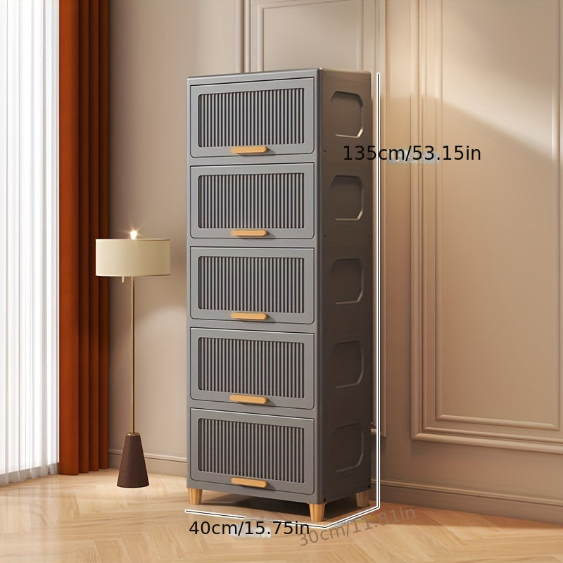 Opbergkast - FlexiStor - Waterdichte Ontwerp - Flip-Top Organizer