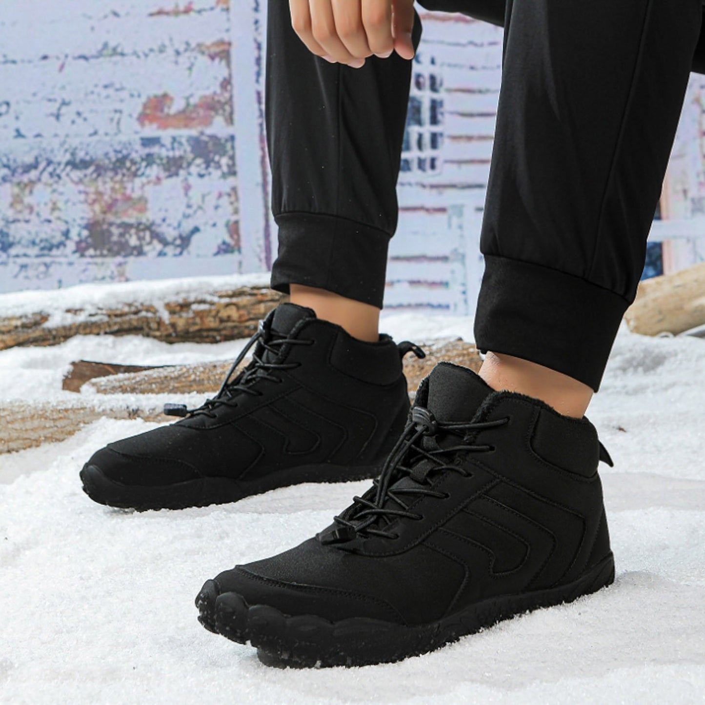 Winter Barefoot Schoenen - ArcticStep - Waterdichte Warmte - Duurzame Grip