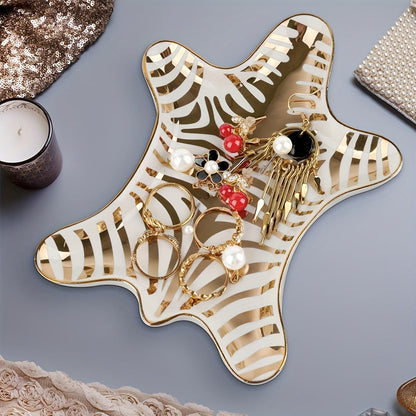 Jewelry Dish - Elegantra - Ceramic Display - Decorative Organizer