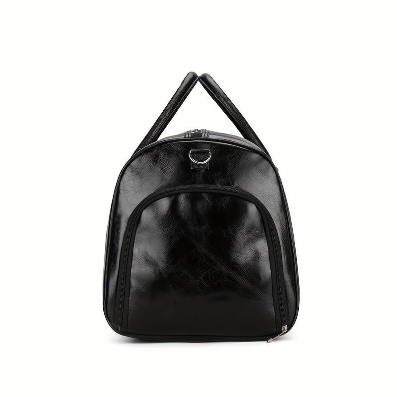 Lederen Reis Tas - LuxeVoyage - Schoencompartiment - Grote Capaciteit Bagage