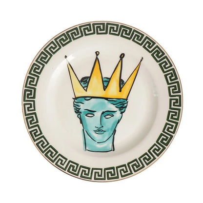 Griekse Borden & Bekers - MythosCraft - Antiek Design - Elegante Decor