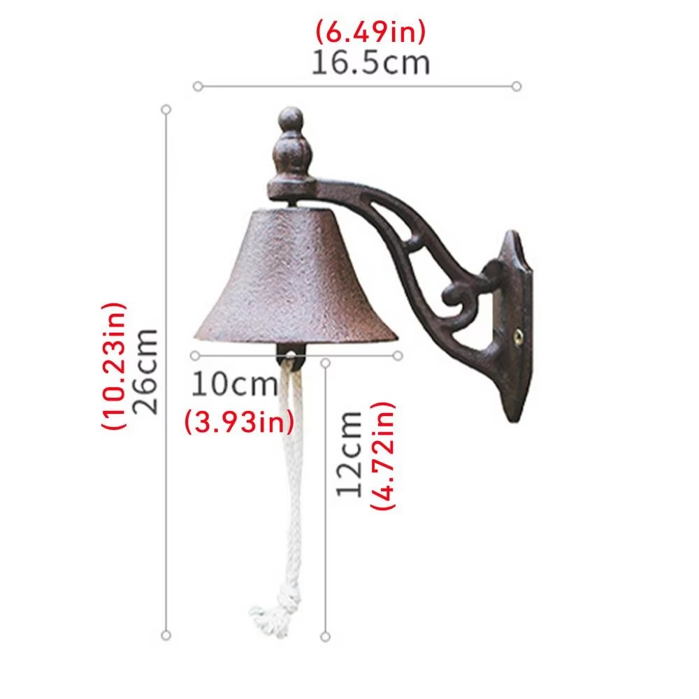 Deurbel - VintageBell - Gietijzer - Elegante Design