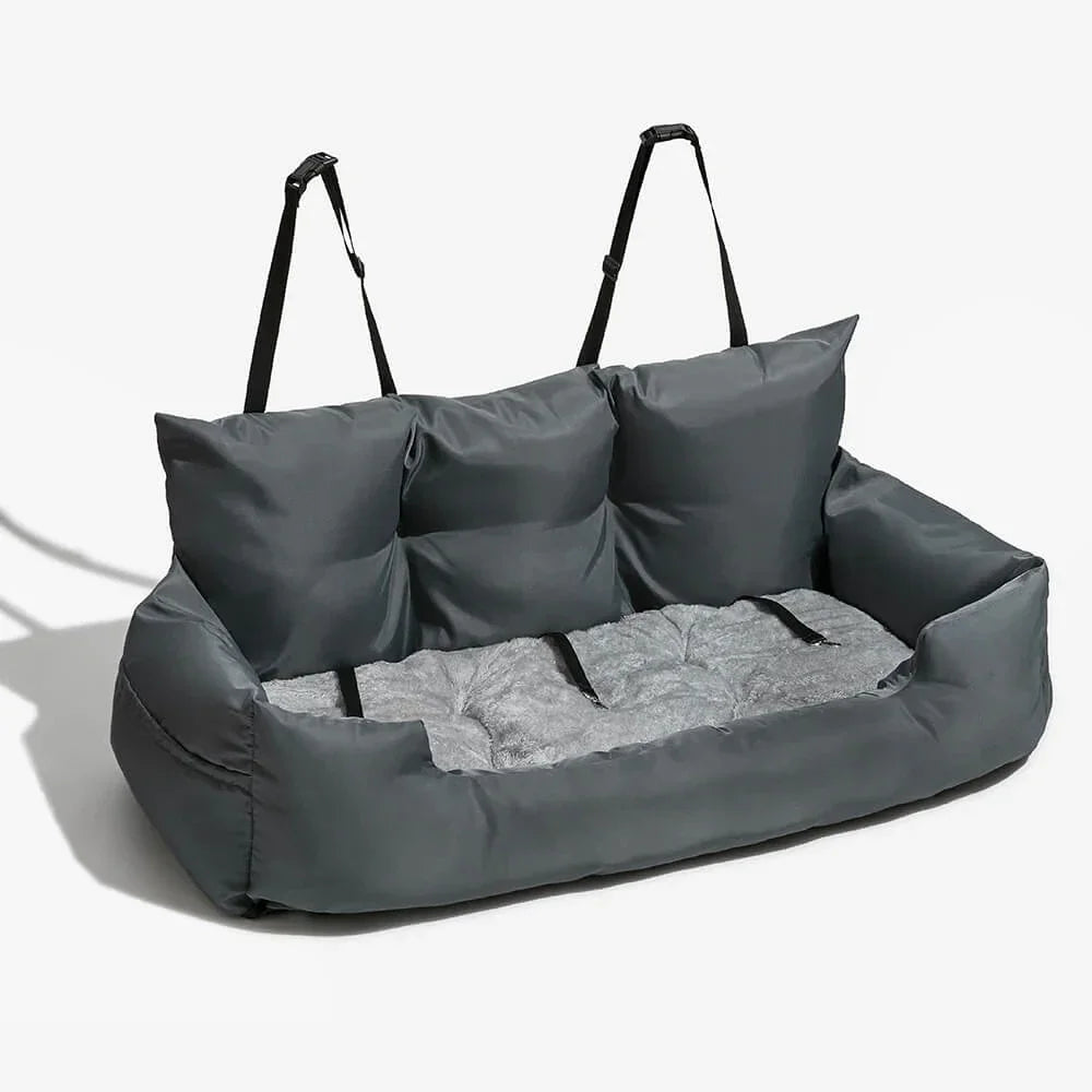 Luxe Honden Autobed - CozyRide - Pluche Comfort - Veilige Ontwerp