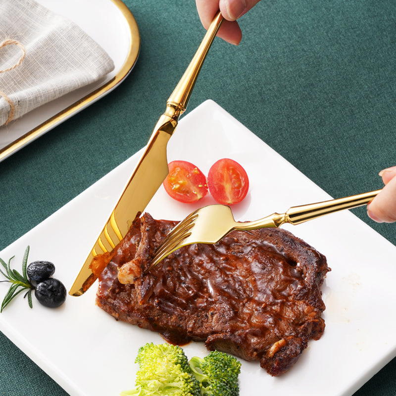 Bestekset - PrimeUtensils - Roestvrijstaal - Elegante Design