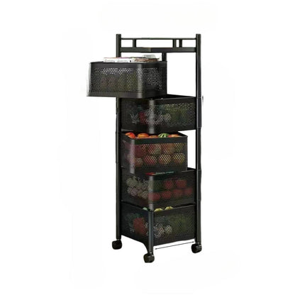 Keuken Organizer - SpaceMax - Draaiend Rek - Roestvrijstaal