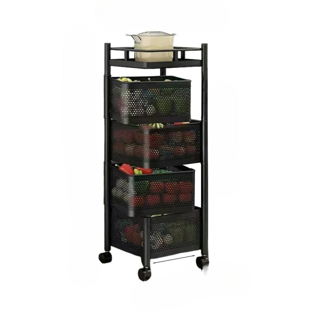 Keuken Organizer - SpaceMax - Draaiend Rek - Roestvrijstaal