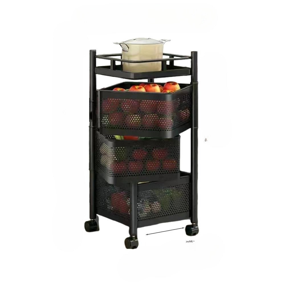 Keuken Organizer - SpaceMax - Draaiend Rek - Roestvrijstaal