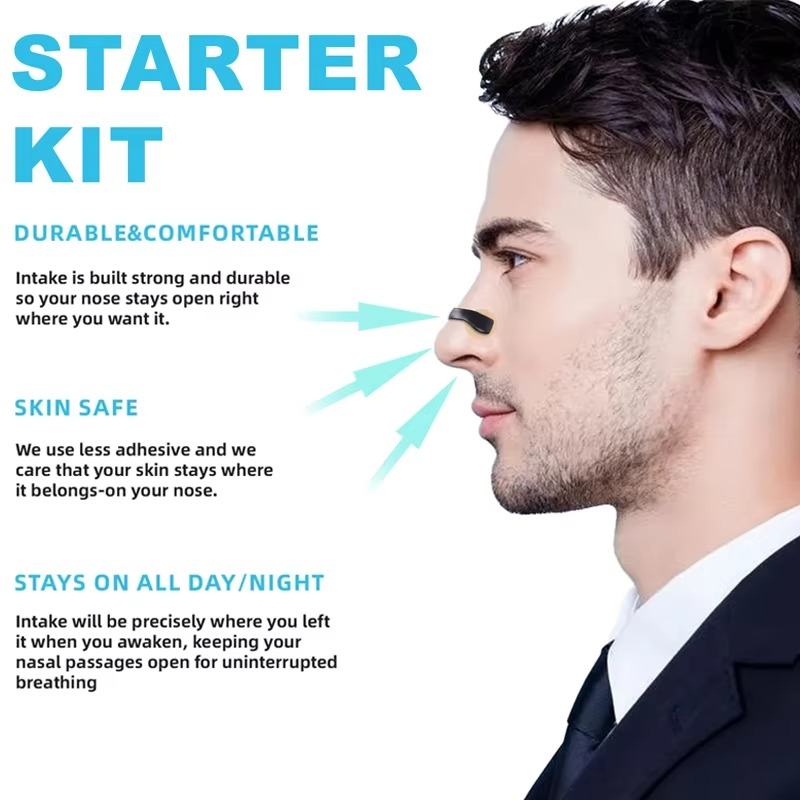 Magnetische Neusstrips - BreatheMax - Verbeterde Luchtstroom - Comfortabele Pasvorm