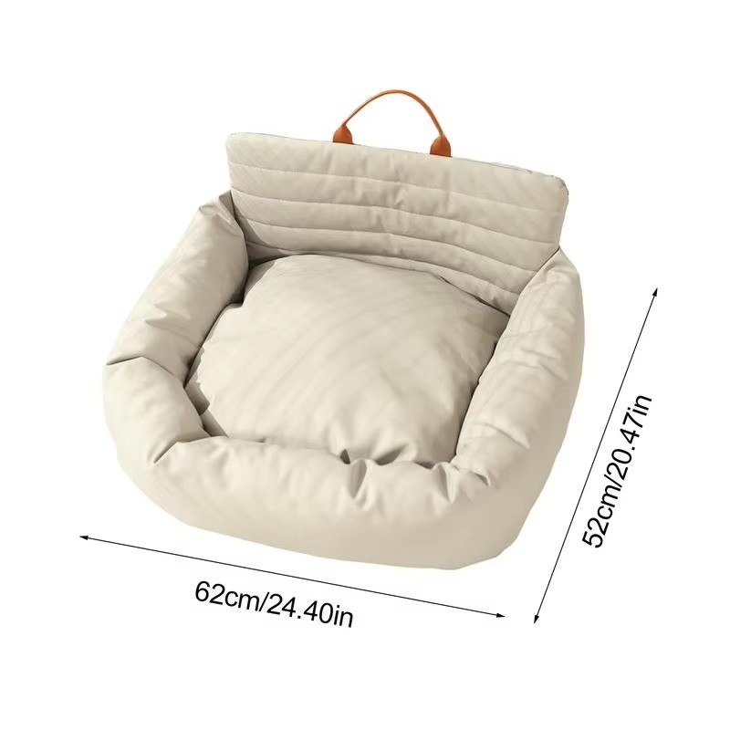 Honden Autostoel Bed - PawNest - Waterdicht Ontwerp - Veiligheidsverhoger