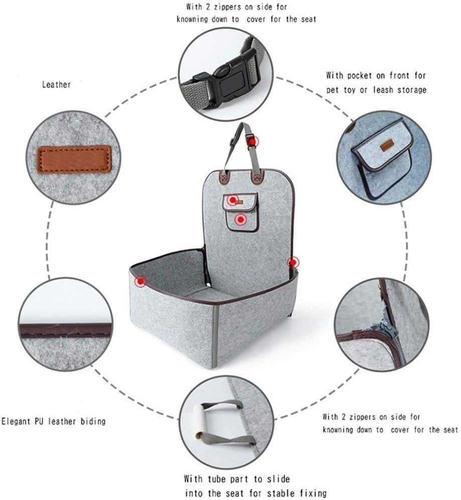 Hond Auto Stoelhoes - PawNest - Waterdichte Bescherming - Reiscomfort