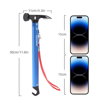 Campinghamer - TentMate - Zware Kwaliteit - Haakontwerp