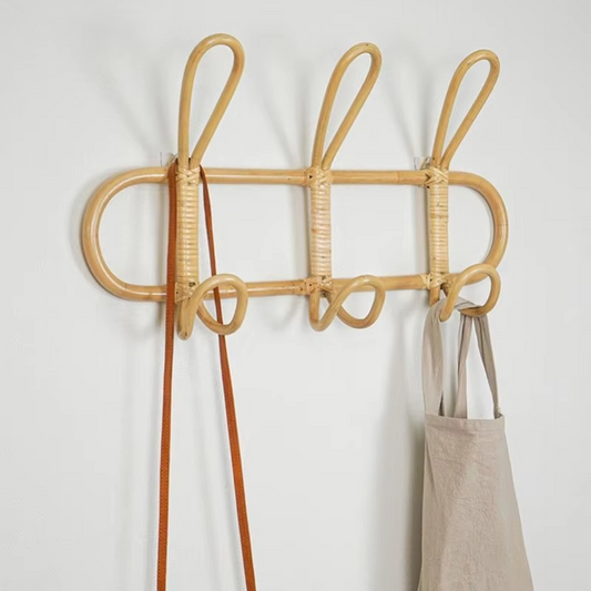 Rieten Wandhaken - HookEase - Kleding Organizer voor Kinderen - Kamerdécor Hangers