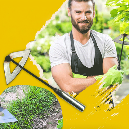 Holle Hark - GardenPro - Grond Losmaken - Duurzaam Stalen Mes