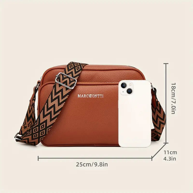 Crossbody Tas - LeatherLux - Stijlvol Design - Duurzaam Materiaal