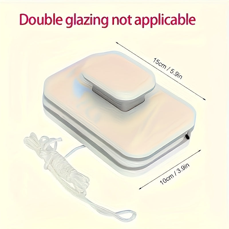 Raamreiniger - ClearView - Magnetische Borstel - Dubbelzijdige Trekker