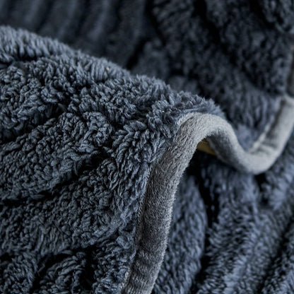 Bankhoes - LuxeFit - Pluche Materiaal - Antislip Design