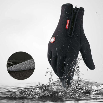 Thermische Grip Handschoenen - HeatGuard - Isolerend Polyester - Tech-Vriendelijk Ontwerp