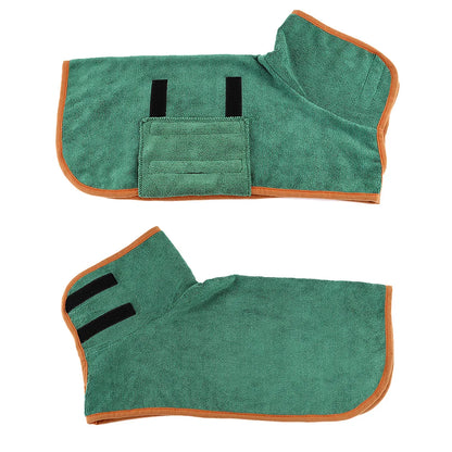 Hondenbadjas - PawsDry - Sneldrogende Stof - Verstelbare Pasvorm