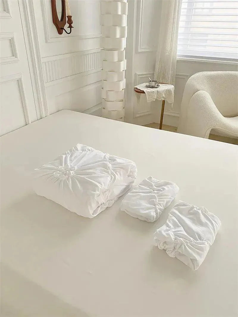 Beddengoed Set - LuxeDream - Pinch Pleated - Boho Chic Design